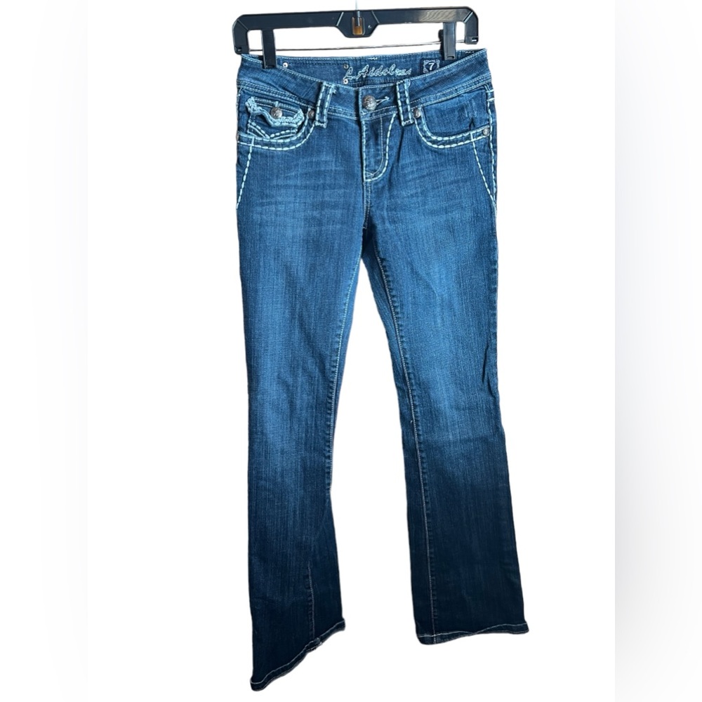 L.A. Idol Women's Boot Cut Jeans - Blue